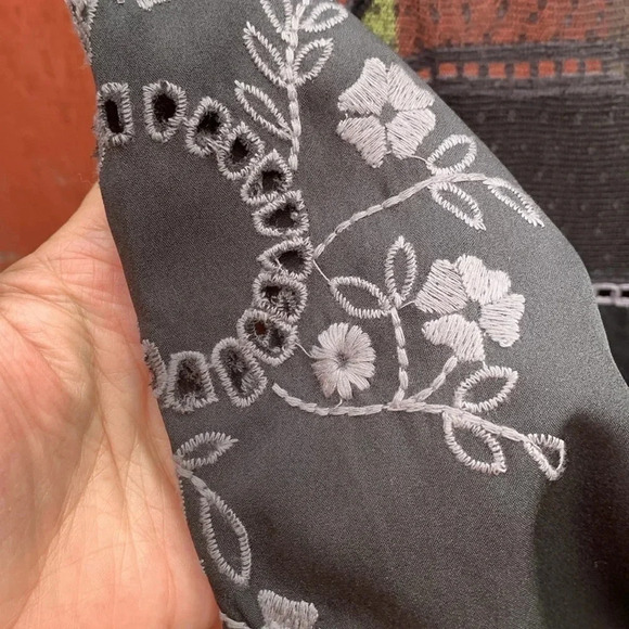 Kimchi Blue NWT Light and Airy Summer Dress w cutouts, embroidery and lace - Picture 5 of 13